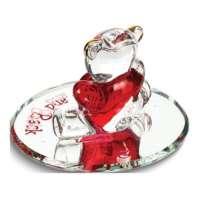 Glass Baron 'Love You To The Moon' Bear Figurine – view 2