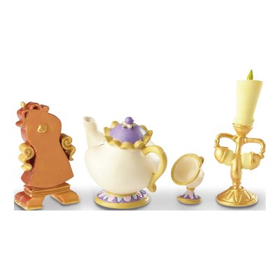 Disney Showcase Lumiere, Mrs. Potts, Chip And Cogsworth Figurine Set – view 2