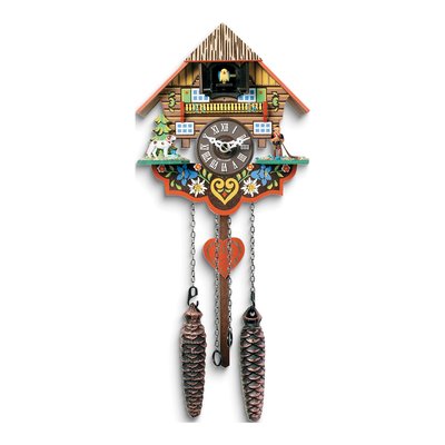 Hand-Painted Musical Cuckoo Clock