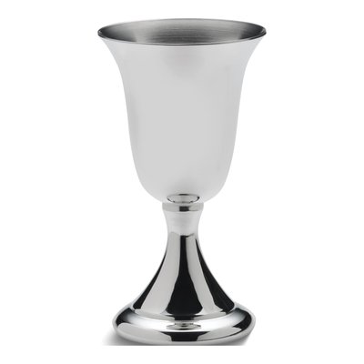 Engravable Pewter 8 oz Water Goblet Gift