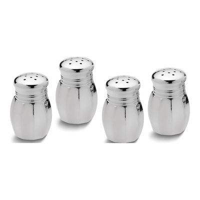 Sterling Silver Salt & Pepper Shaker Set of 4