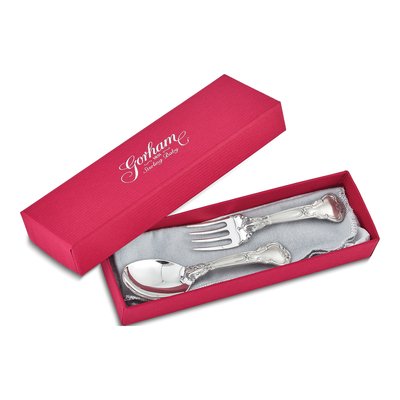 Gorham Sterling Silver Chantilly Baby Flatware Set – view 2