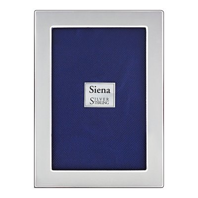 Sterling Silver 4x6 Photo Frame with Wood Back