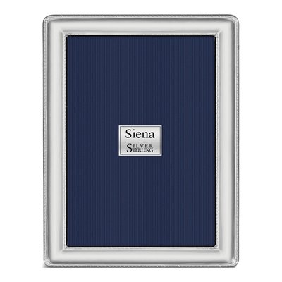 Sterling Silver Rope Edge 8x10 Photo Frame