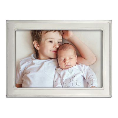 Sterling Silver 4x6 Photo Frame with Wood Back – view 2