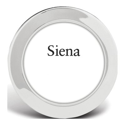 Silver-Plated Round 3x3 Photo Frame Gift