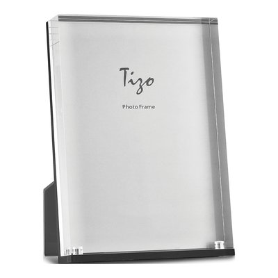 Thick Acrylic Black Edge 5x7 Photo Frame