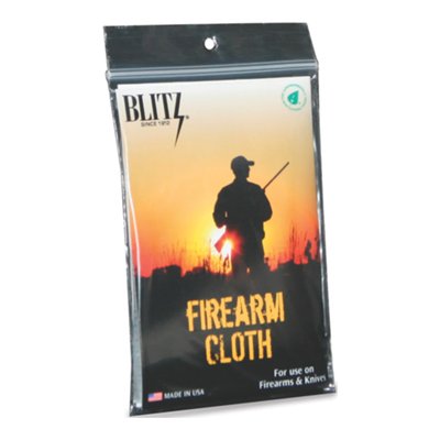 Blitz Firearm Care Cloth 11x14 Treated Cotton Flannel