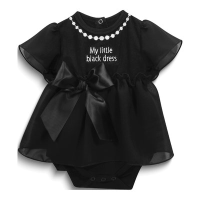 My Little Black Dress - Baby Girl Gift, Size 3-6M