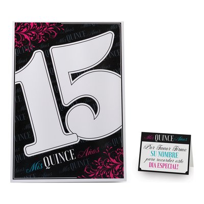 Mis Quince Aos Signing Frame