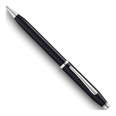 Crossr Century II Black Lacquer Chrome Ballpoint Pen