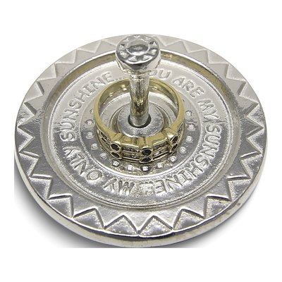 YOU ARE MY SUNSHINE Pewter Ring Holder – view 2