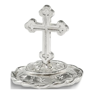 Pewter Greek Cross Ring Holder