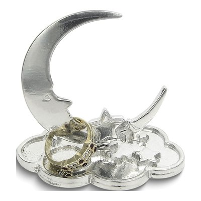 Pewter Moon & Stars Ring Holder – view 2