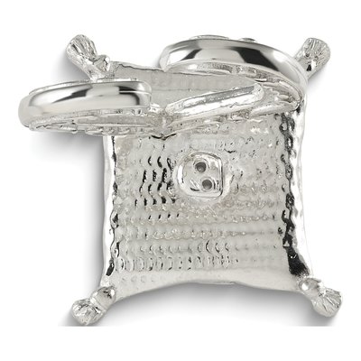 Pewter Open Heart Ring Holder – view 4