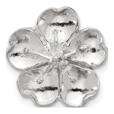 Pewter Cherry Blossom Magnetic Scarf Pin
