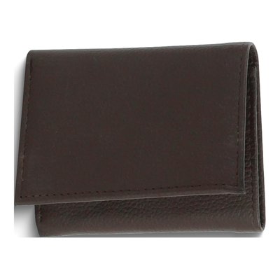 Men's Brown Leather RFID Blocking Trifold Wallet – view 2