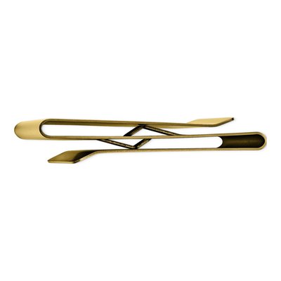 Antique Brass Double-Sided Money Clip - Engravable – view 2