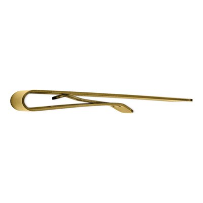 Antique Brass Line-Pattern Money Clip, Engravable – view 2
