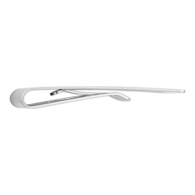 Silver-Tone Etched Money Clip – view 2