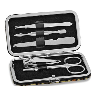 Leopard Print 5-Piece Manicure Set
