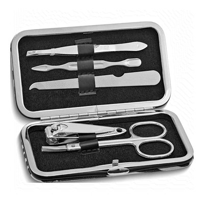 Zebra Print 5-Piece Manicure Set