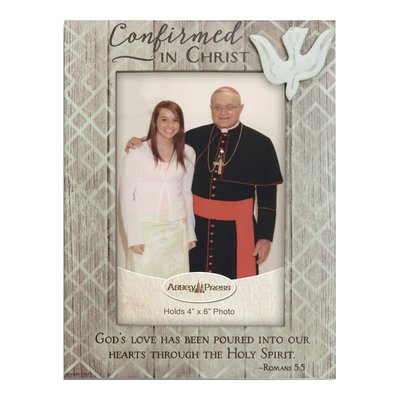 Confirmed in Christ Wooden 4x6 Photo Frame