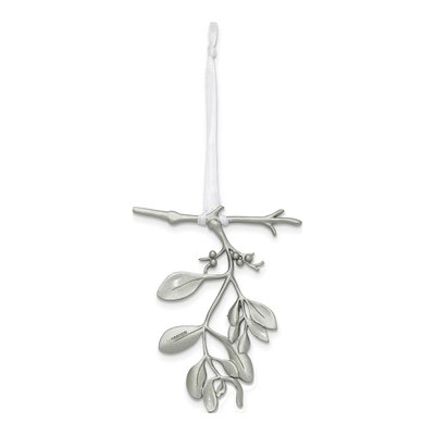 Mistletoe Ornament with Faux Pearl & Ribbon Gift Set – view 3