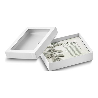 Mistletoe Ornament with Faux Pearl & Ribbon Gift Set – view 5