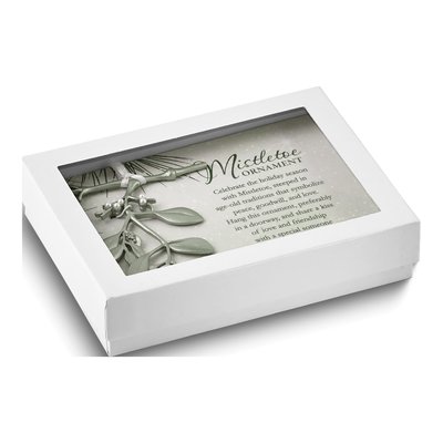 Mistletoe Ornament with Faux Pearl & Ribbon Gift Set – view 6