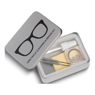Eyeglass Cleaning & Repair Kit with Case & Screws