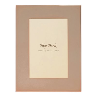 Copper Finished Lacquer-Coated 8X10 Picture Frame With Easel Back