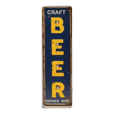 Craft Beer Served Here LED Wall Sign