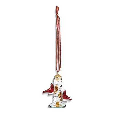 Glass Baron Cardinal Ornament Figurine – view 2