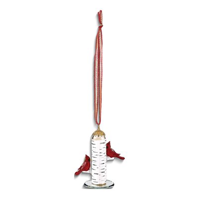 Glass Baron Cardinal Ornament Figurine – view 3