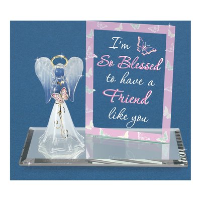 Glass Baron Angel Friendship Figurine Gift – view 3