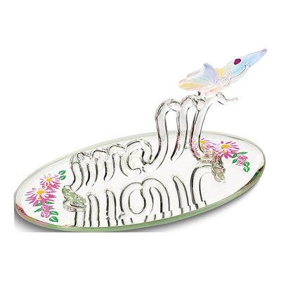 Glass Baron Mom I Love You Butterfly Figurine – view 2