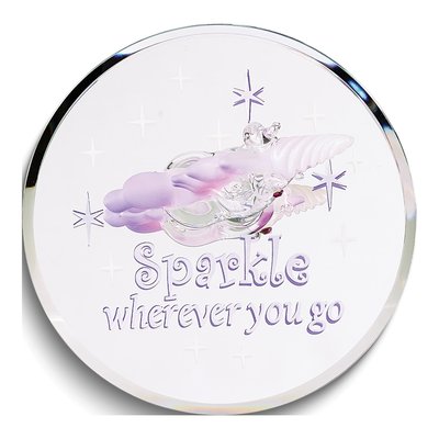 Sparkle Wherever You Go Unicorn Glass Figurine – view 3