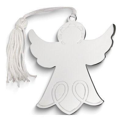 White Tassel Angel Ornament