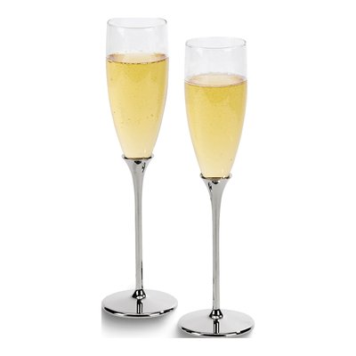 Engravable Boston Toasting Flute Set