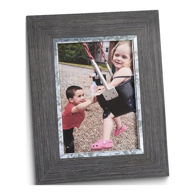 Weathered Grey Wood 5x7 Photo Frame