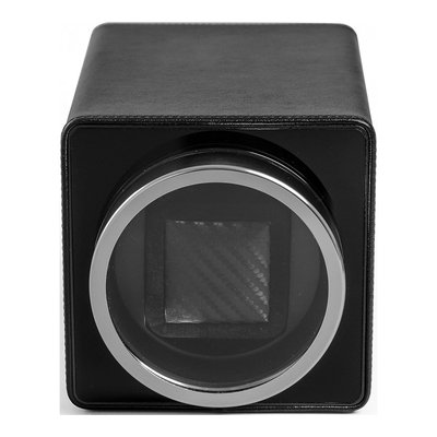 Black Faux Leather Single Watch Winder – view 4