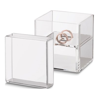 Clear Acrylic Ring Box