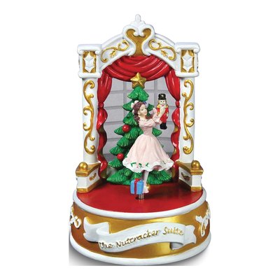 Clara & Nutcracker Twirly Music Box