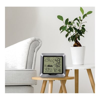 Wireless Weather Station with Atomic Clock & Alarm – view 5