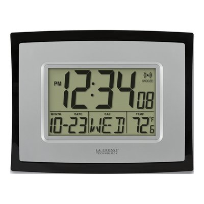 Digital Wall/Table Clock with Alarm & Temperature
