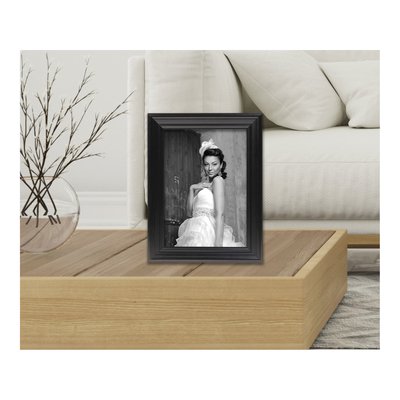 5x7 Black Detailed Photo Frame – view 3