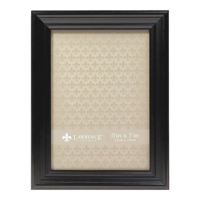 5x7 Black Detailed Photo Frame
