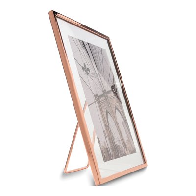 5x7 Garett Copper-Tone Metal Float Frame – view 2