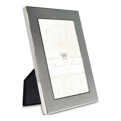 Silver-Tone Pin Dot 4x6 Photo Frame Gift – view 2
